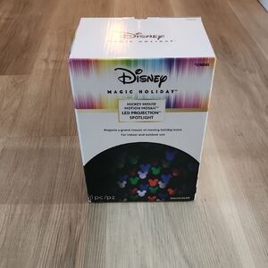 Disney Magic Holiday LED Projection with Multicolor Mickey Mouse